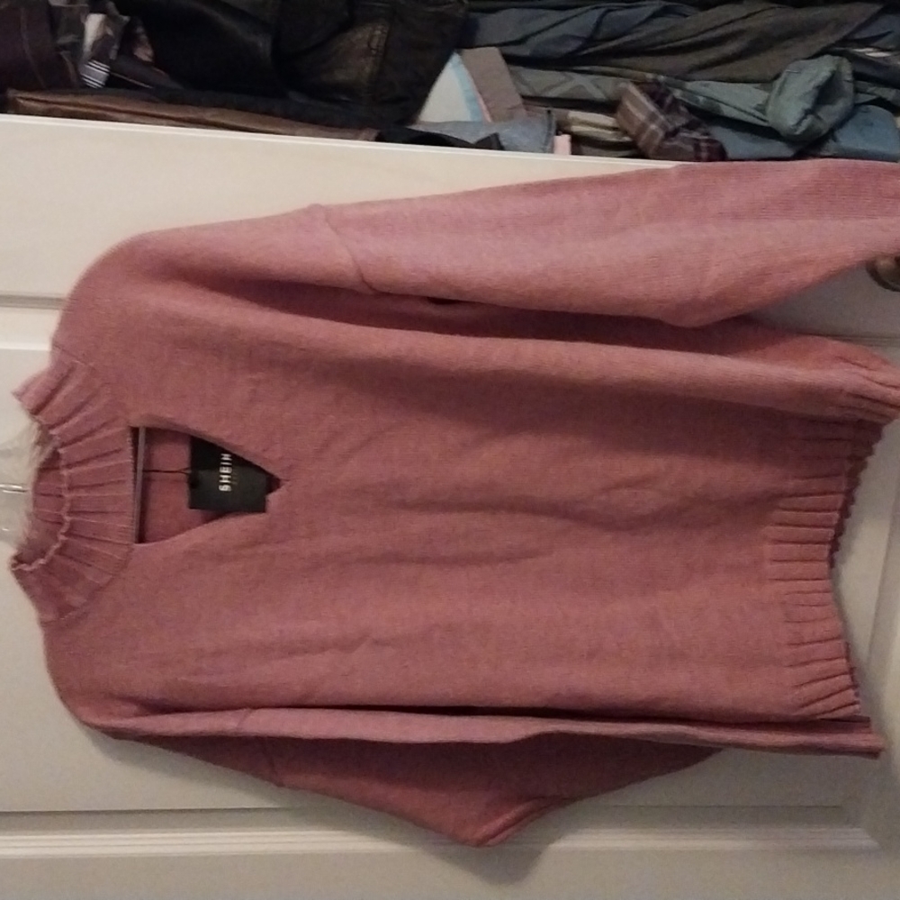 Women's long sleeve mock neck sweater